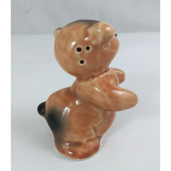 Vintage Van Tellingen Hugging Dancing Bear 3.5" Salt & Pepper Shakers - Picture 12 of 16